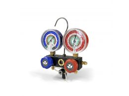 MANOMETAR ALUMINIJUMSKI KLIPNI 2-WAY MASTERCOOL R410, R407, R22