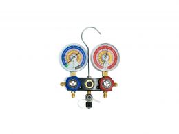 MANOMETAR ALUMINIJUMSKI KLIPNI 2-WAY MASTERCOOL R410,R407,R22,R32
