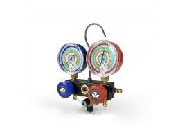 MANOMETAR ALUMINIJUMSKI KLIPNI 2-WAY MASTERCOOL R134, R404, R407, R22, R507