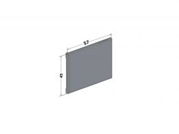 VRATA VITRINE PVC I-159-Y (450X570 mm)
