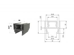PROFIL PVC DISTANCER SP012 (ZA SP063)